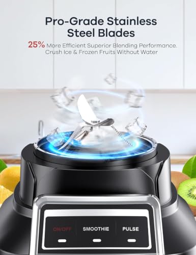 Image of Ganiza Smoothie Blender Max 1800W, Professional Blenders for Kitchen