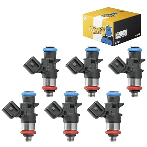 6pcs Fuel Injector 0280158313 04627794AA 4 Holes for Jeep Cherokee 3.2L V6 2014-2017