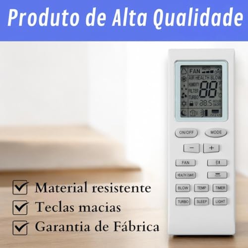 Controle Remoto Compatível com Ar Condicionado Gree Split Yb1f2