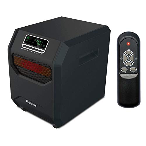 Lifesmart Zone Series 6-Element Infrared Heater, Black (HT1015)