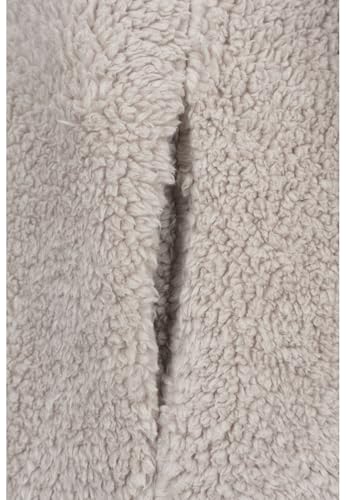 Urban Classics Damen Kapuzenpullover Ladies Sherpa Jacket, Beige (Sand 208), Medium