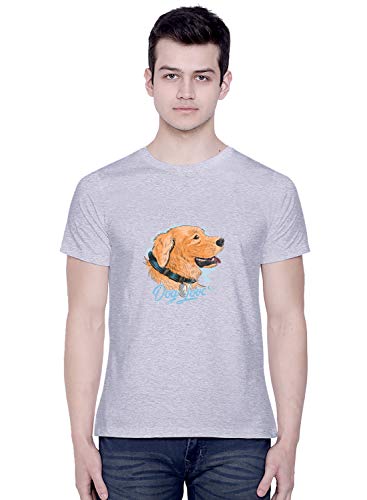 Image of CreativiT Graphic Printed T-Shirt for Unisex Dog Lovers Tshirt | Casual Half Sleeve Round Neck T-Shirt | 100% Cotton | D00663-64