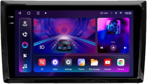 Autoradio Android tactile 15 pouces avec Bluetooth et USB pour système radio de voiture