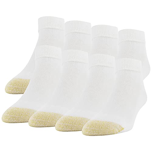 GOLDTOE Men's Cotton Low Cut Sport Liner Socks (6 Pairs)