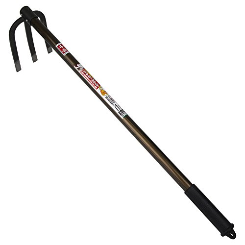 Senkichi All Steel Aluminum Handle, Kagami Hoe, Binchu Hoe, Just the Right Size for Squat and Bend Handle Length 29.5 inches (750 mm)