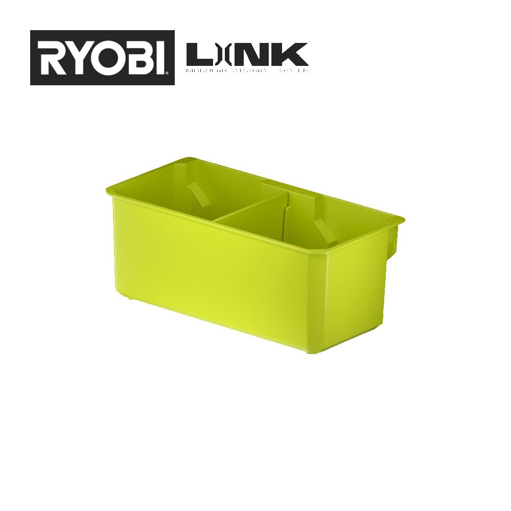Ryobi - Kompletny zestaw do montażu link, do garażu i warsztatu (7 sztuk) - Syteme LINK - RSLWPK-7PC, zielony & antracytowy