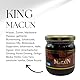 King Macun Black Edition 240g - Extra Starke Kräuterpaste für Männer mit Maca, Ginseng & Tribulus - Natürliches Aphrodisiakum für Energie & Vitalität - Sofortwirkung mit Ginkgo & Honig (1)