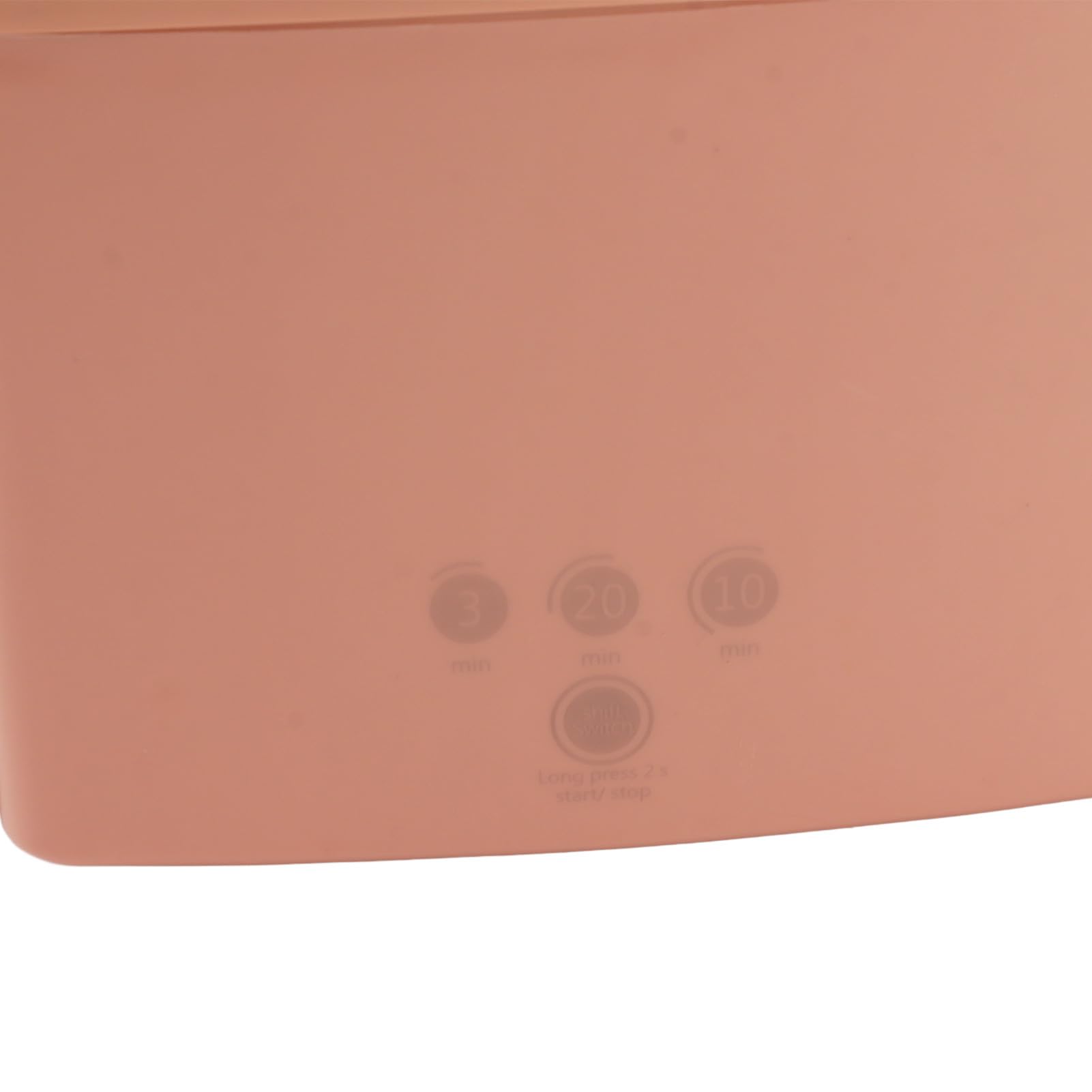 Bewinner Lavatrice Pieghevole Portatile da 15 Litri, Mini Lavatrice a Secchio Ad Alta capacità con 3 modalità di Pulizia Profonda per Biancheria Intima, Vestiti del (Rosa Arancione)