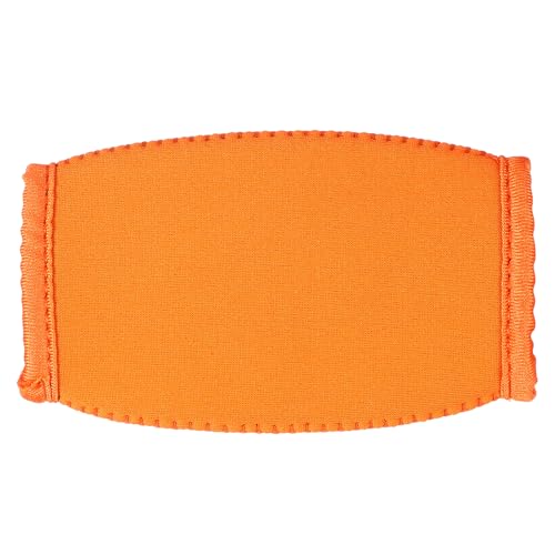 YELARXI Football Chin Pad, Football Chin Cover Helmet Pad Polyester & Orange Sport Accessories One Size Fits All - Fitting for (Rugby/Lacrosse/Biking)