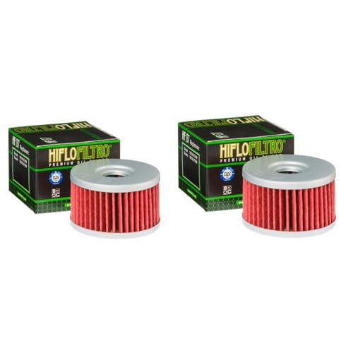 DB PARTS 2 Stück Ölfilter passend für Suzuki 800 DR S Big (SR43B) 1991 1992 1993 1994 1995