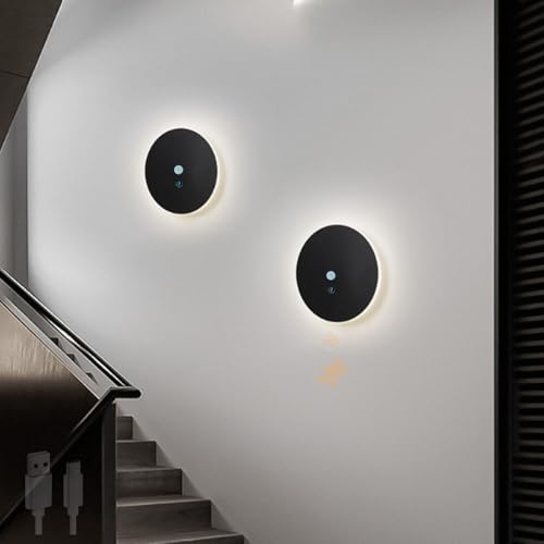 Luz de pared USB minimalista para iluminar de noche el dormitorio