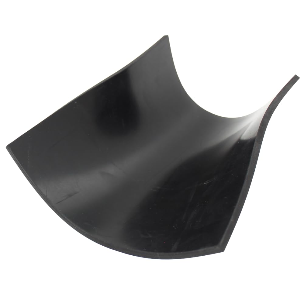 Lifeswonderful - 3 Pezzi Tappetini Durevoli - Stuoie di Gomma Multiuso - Tagliati a Misura - 150 x 150 x 4mm