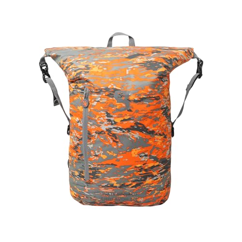 Image of geckobrands Lightweight 30L Waterproof Backpack - Lightweight Watertight Outdoor Bag Hiking Traveling Light Water Activities