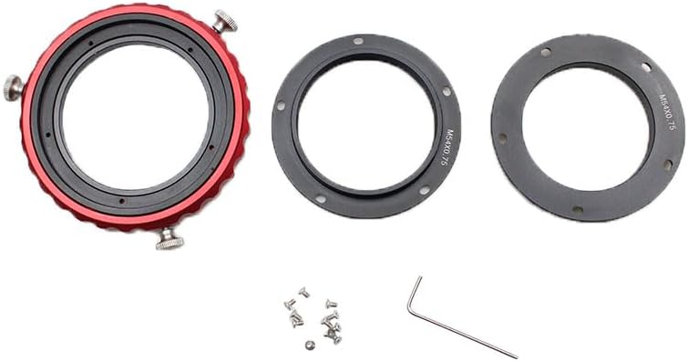 M42 CAA 360 Degree Rotator Adjuster Modular Three-in-one High Precision Aluminum Alloy for Astronomy Telescope