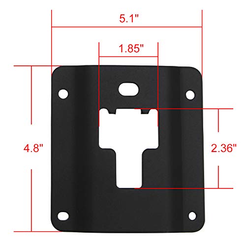 StarONE 4Pcs Truck Bed Tie Down Anchor Boxlink Cleats & Plates for Ford 2015-2020 F150 F250 F350 & Raptor - Thumbnail 3