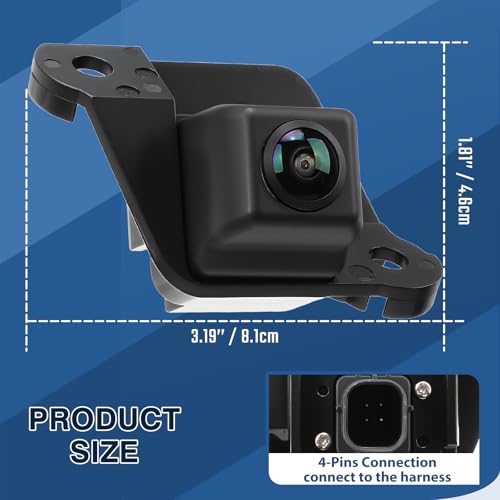 Image of 86790-04010 Rear View Backup Reverse Camera Fit for Toyota Tacoma 2009-2013 Parking Back Up Assist Camera Replace# 590-086, 8679004010