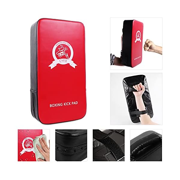 SEISSO-2PCS-Taekwondo-Kickboxing-Pads2PCS-Punching-Mitts-for-Karate-Training-Target-Thai-Pads-Punching-Kit-Kick-Punch-Pad-Kicking-Strike-Shield-MMA-Martial-Art-for-Men-Women-Gym SEISSO 2PCS Taekwondo Kickboxing Pads+2PCS Punching Mitts for Karate Training Target Thai Pads Punching Kit Kick Punch Pad Kicking Strike Shield MMA Martial Art for Men Women Gym