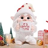 Genérico Estatuillas De Gnomos | Decoraciones para Mesa De Centro | Estatuilla De Resina,para Hogar Cocina Sala De Estar Dormitorio Repisa Estante Mostrador Celebración Fiesta Vacaciones