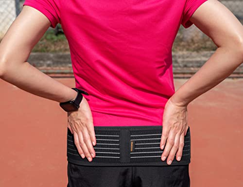 Image of Thx4COPPER Elastic Mesh Si Hip Belt, Compression Lower Back Support Brace, Anti-Slip Sacroiliac Joint Brace For Men /Women, Pain Relief For Sciatica, Pelvis, Lumbar, Nerve, Leg, Sacral, Sacrum - L