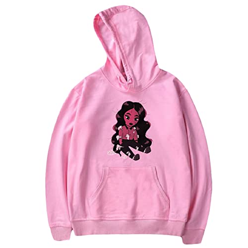 OUHZNUX Hailee Steinfeld Singer Hoodie, Unisex Street Social Star Print Harajuku Langarm-Sweatshirt, Fan-Sweatshirt-Oberteil (2XS-4XL) Cover