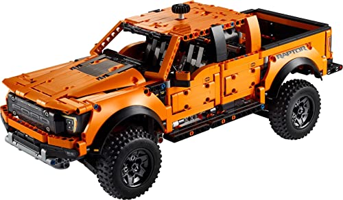 42126 Technic Ford F-150 Raptor Furgone pick-up, Set Costruzioni Avanzato per Adulti, Modellino Auto da Costruire - Lego - Immagine 3