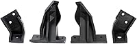 HY-SPEED 616-001 Door Panel Brackets for 2002-2009 Envoy, 2003-2008 Ascender, 2005-2009 9-7x - Driver & Passenger Forward/Rearward Combo Pack