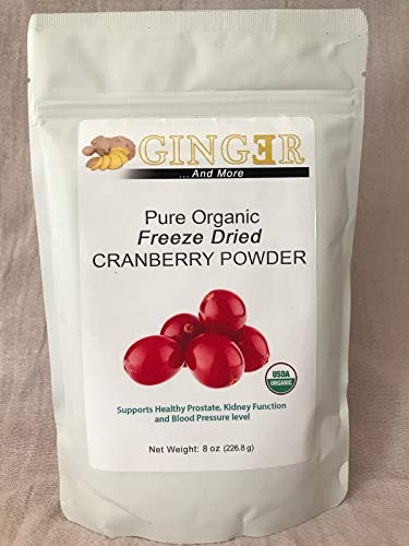 Ginger And More Pure Organic Non-Gmo Freeze Dried Cranberry Powder #TOP13
