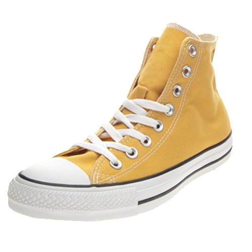 Image of Converse Unisex Slippers Hi-Top Trainers, Orange (Solar Orange /White /Black), us 8.5