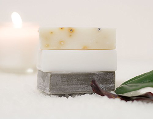 Trio Soap Pack Salt Soap Mud Soap Seaweed Soap