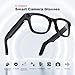 AI Smart Glasses with Camera, 800W HD Bluetooth Camera Glasses, 1080P Video Recording Sunglasses, Real Time Translation, Voice Assistant, Open-Ear Audio for Travel, Meetings & Vlogging