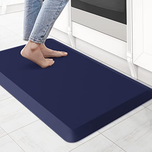 Image of 0.8 inch Thick Kitchen Mat Cushioned Anti Fatigue Rug Comfort Floor Mats | Water-Resistant, Non-Slip, Easy to Clean Comfort Floor Mat for Kitchen, Sink & Office, Multiple Colors & Sizes, 17.3 inchx28 inch