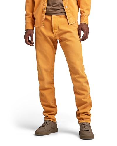 G STAR RAW ARC 3D Slim Jeans para Hombre, Amarillo Rainbow Harvest GD D22051 d300 g039, 29W / 30L