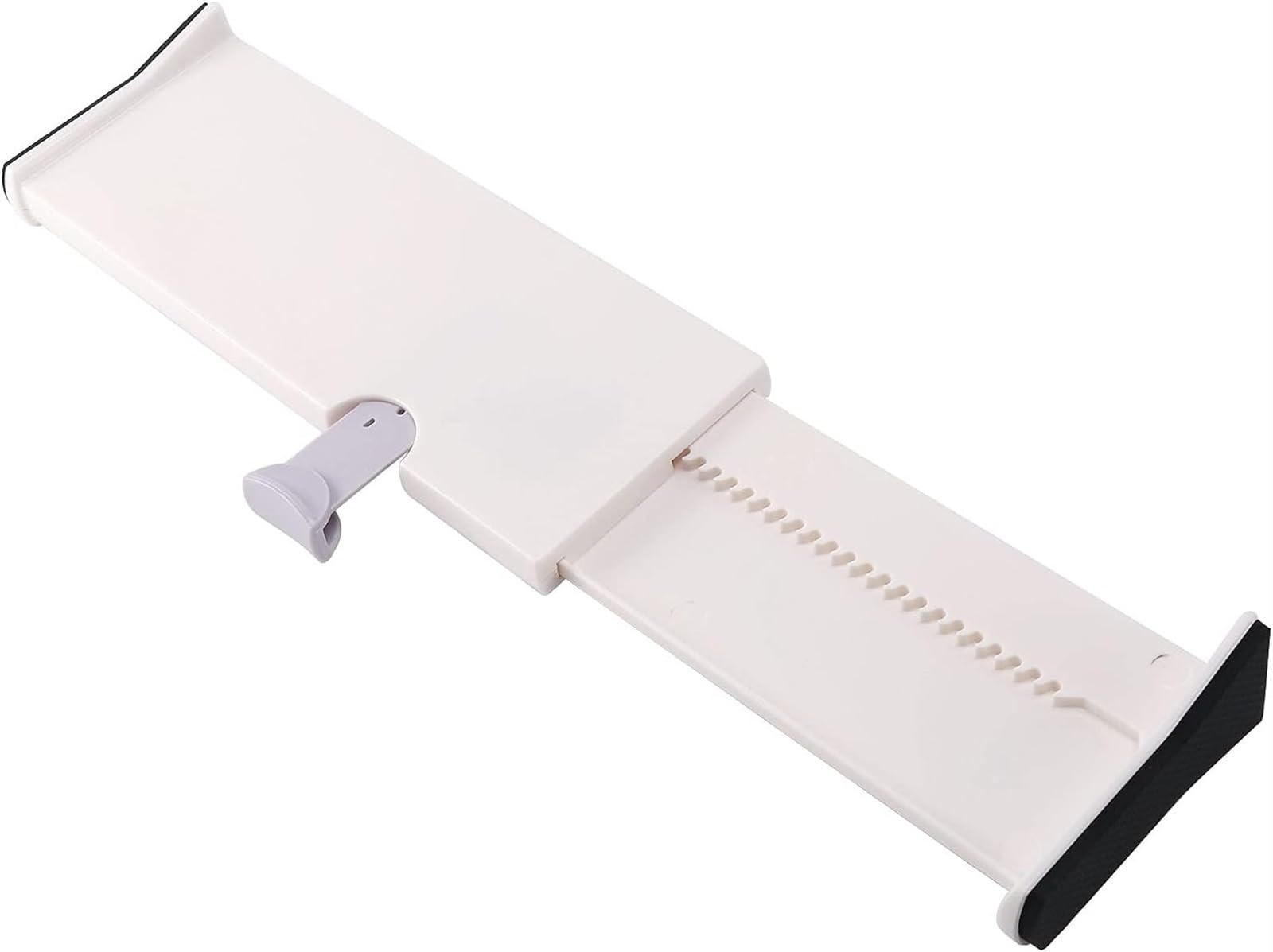 VERIMP Schubladentrenner Schubladenteiler, Organizer 5 Stück Verstellbare Trenner 10,2 cm Hoch, Erweiterbar Von 27,9–43,2 cm, for Schlafzimmer Badezimmer Schrank, Kleidung Büro Küche, Aufbewahrung