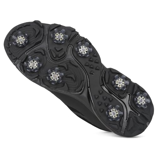 Image of THESTRON New Men Golf Shoes 8 Spikes Professional Outdoor Golf Sport Sneaker for Men