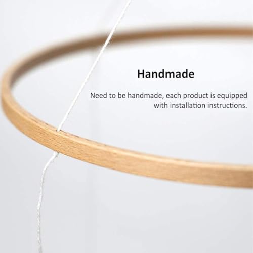 Marco móvil de madera para bebé y kit de fabricación de perchas DIY 4