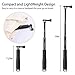 Selfie Stick for GoPro,19”Waterproof Hand Grip Adjustable Extension Monopod Pole for Gopro Hero 5 4 3+3 2 1 SJ4000 SJ5000 SJ6000 Xiaomi Yi