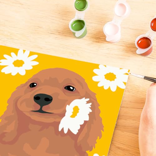 Creart Kids peinture au numéros : Cocker Ravensburger Jeux France - vue 8