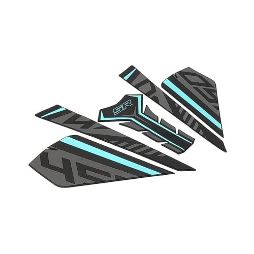 Stickers Réservoir 450SR Traction Pads Cyan Blue Set 2022-2023