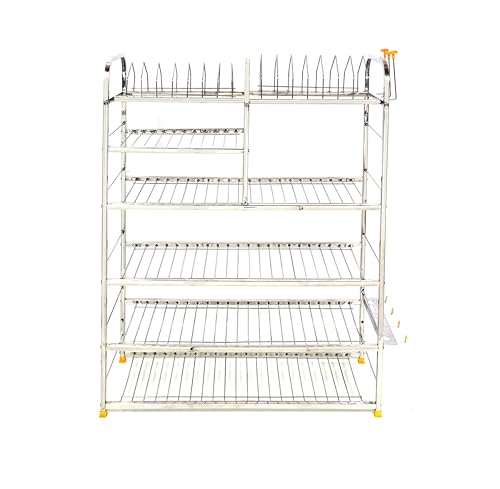 Image of Kitchen Stand, Bartan Stand Stainless Steel Kitchen Rack (36 X 30 Inch) Wt-7.5kg