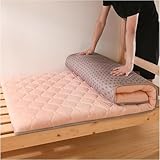Colchón tipo futón de tamaño completo, colchón de piso plegable, tapete para dormir para invitados, tapete para yoga, tapete para siesta, colchón para dormitorio de estudiantes, tapete para meditación