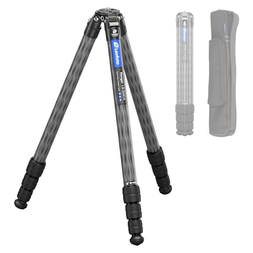 LEOFOTO Lightweight Carbon Fiber Travel Tripod