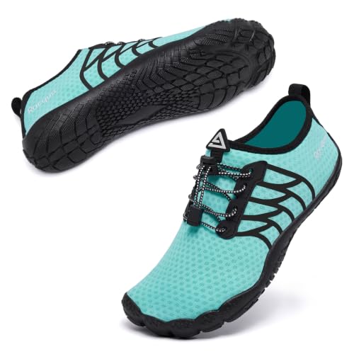Image of Racqua Water Shoes Quick-Dry Swim Shoes Breathable Lightweight Beach Shoes Pool Barefoot Aqua for Women Men
