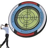 Duvcoywae Golf Ball Marker Mit Level-Funktion - Hochpräzise Ablesehilfe,Neigungsmesser mit Hutclip,Für Putttraining Outdoor Golf Praxis Erwachsene Frauen Golfer