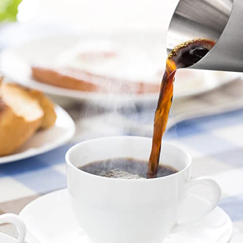 Espresso Measuring Cup Stainless Steel - Set Of 2Pcs Espresso Shot Cups With Handle And Spout Coffee Milk Frothing Pitcher Cup #TOP5