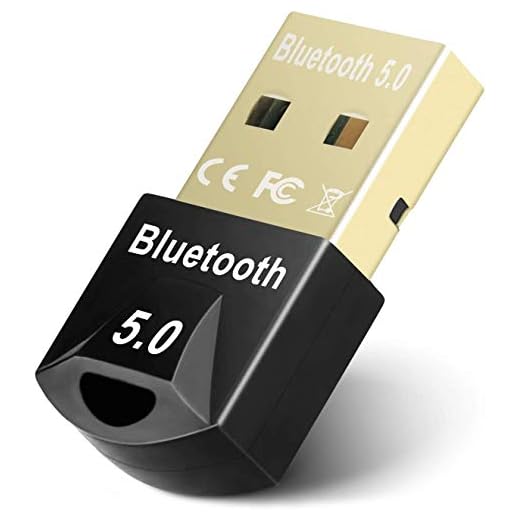 JSTH Bluetooth 5.0 USB-dongel-adapter, Bluetooth-mottagare för hörlurar, mus, tangentbord, TV, bil, högtalare, USB Bluetooth 5.0-adapter stöder Win 7/8/8.1/10