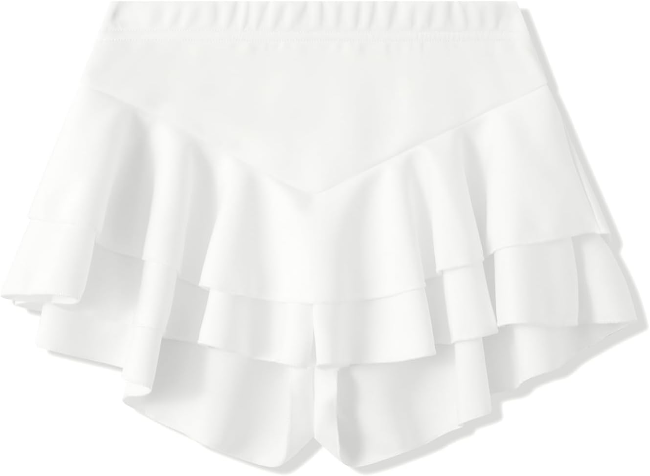 Women Sexy Booty Shorts Ruffle Rave Cheeky Skorts,Rave Outfits for Women