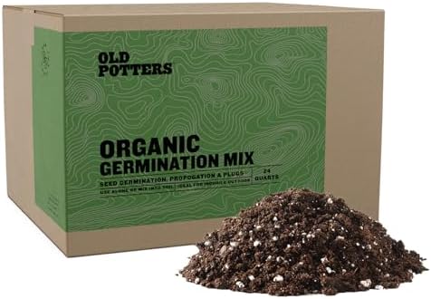 Old Potters Germination Mix with Peat Moss, Fine Perlite & Vermic...