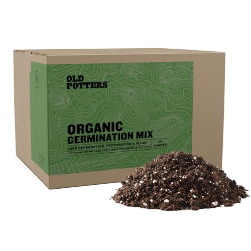 Old Potters Germination Mix with Peat Moss, Fine Perlite & Vermiculite - Perfect for Seed...