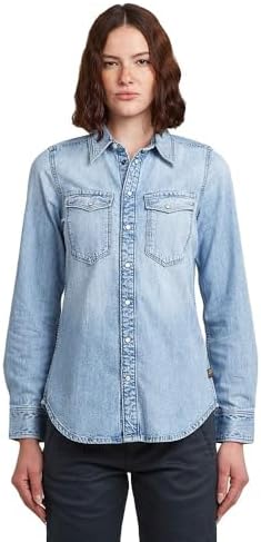 Slim Western Shirt ls wmn