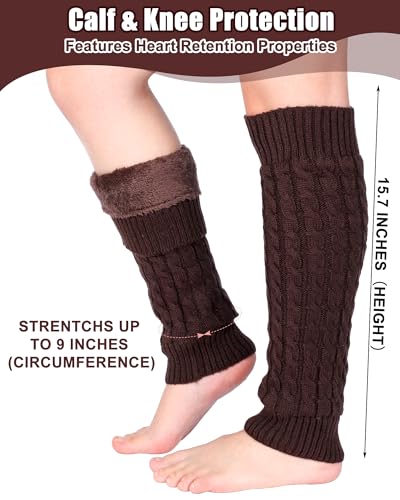 Image of Shihanee Fleece Leg Warmers Women